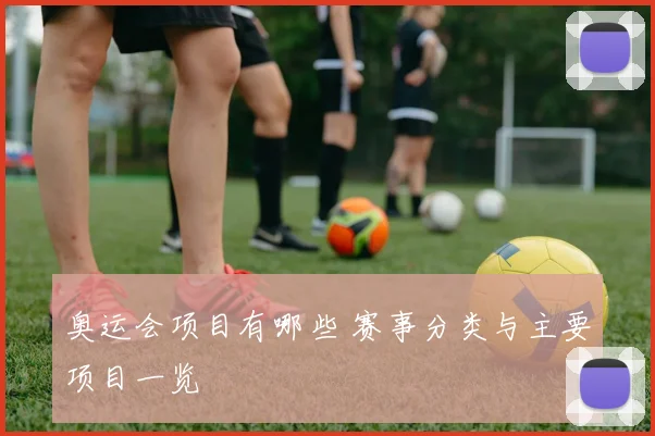 奥运会项目有哪些 赛事分类与主要项目一览